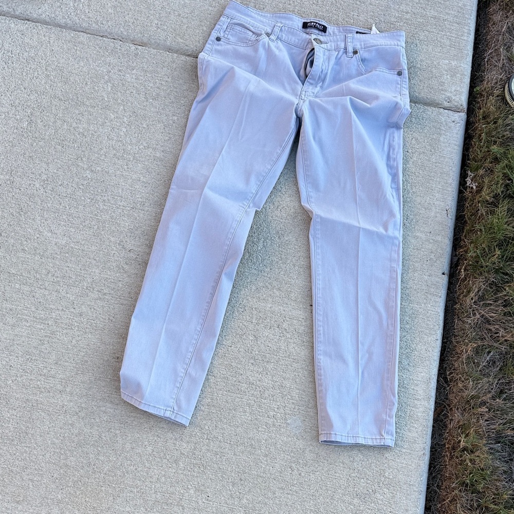 Buffalo David Bitton Women's Light Blue Straight Leg Jeans